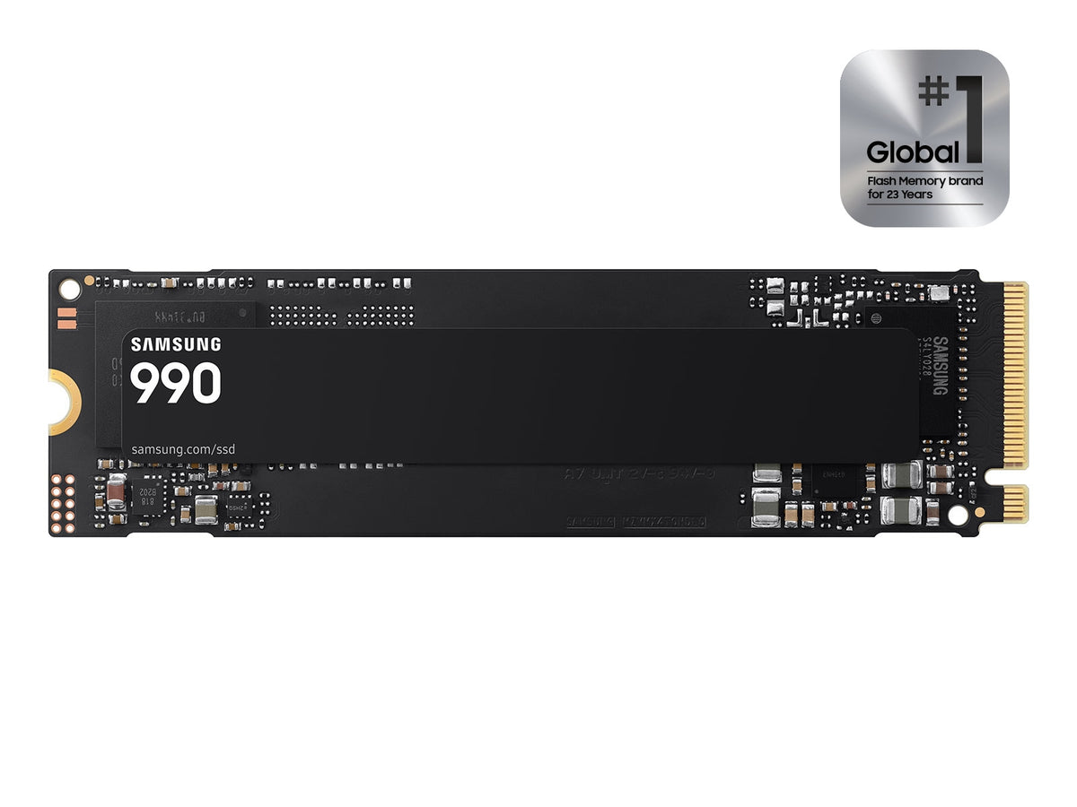 Samsung SSD MZ-V9V1T0B AM 1TB M.2 2280 NVMe 990 PCIe 4.0 x4 Retail