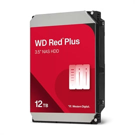 WD Red Plus 12TB NAS SATA Hard Drive