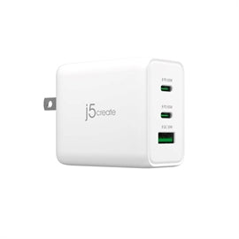 j5create JUP3365 65W GaN 3-Port Charger